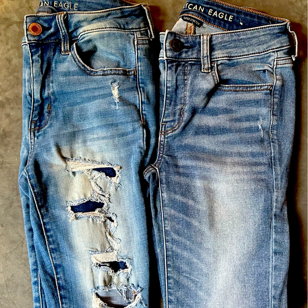 *Great Deal* Two Pairs of American Eagle Next Level Stretch Jeans!